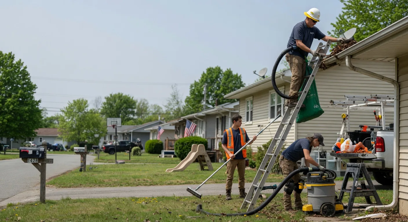 Gutter Installation in Williamsville, IL near me